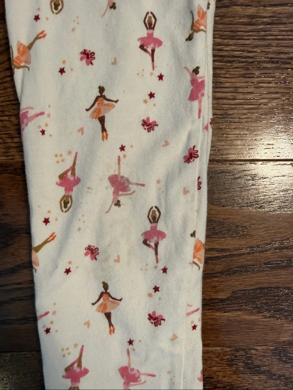 5t girls bundle of 5 leggings from Old Navy. Stripes, floral, ballerina, unicorn